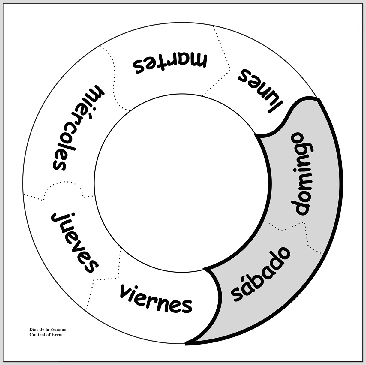 The Days of the Week in Spanish  Días de la semana School Guide